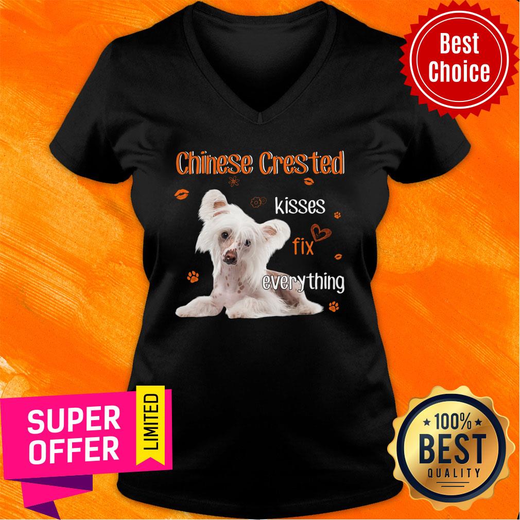 Dog Chinese Crested Kisses Fix Everything Shirt