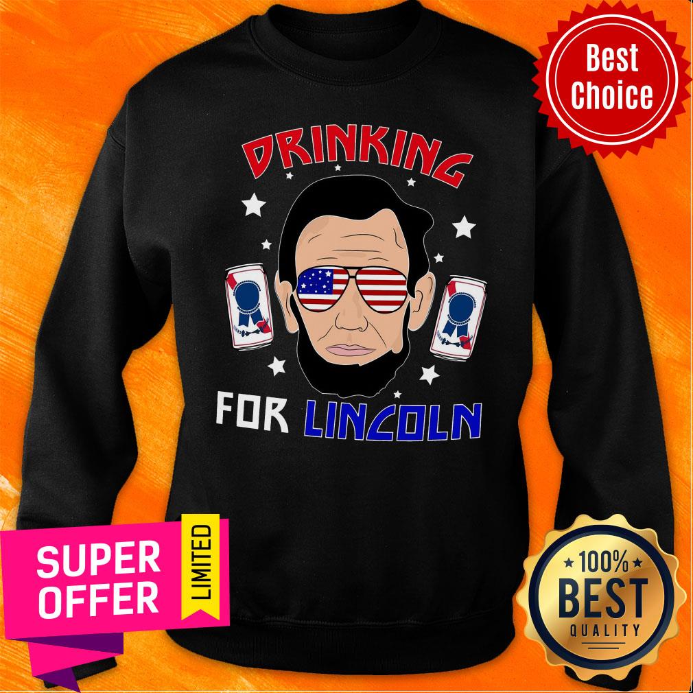 Drinking For Lincoln American Flag Shirt