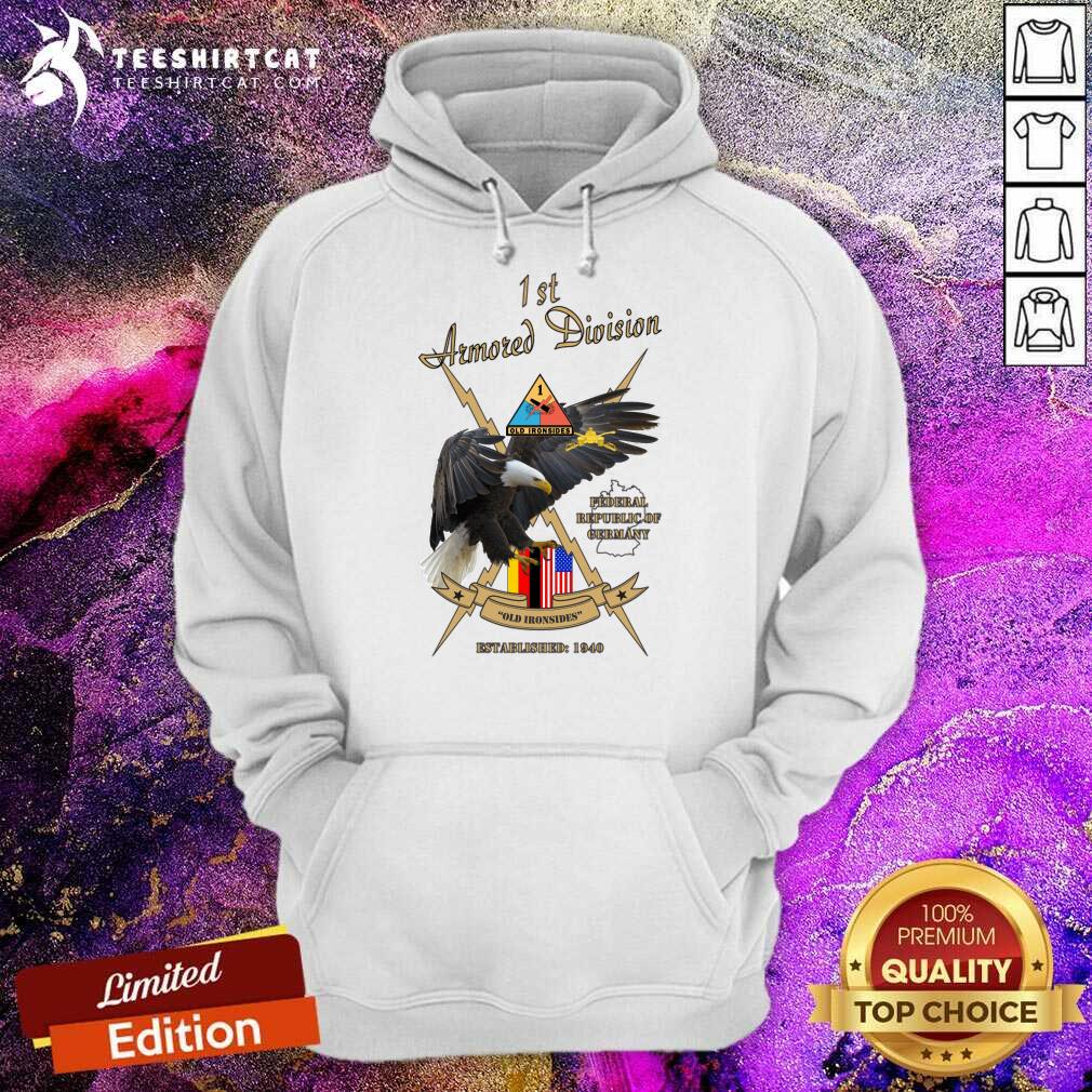 Eagle 1st Armored Division Old Ironsides 1940 Shirt