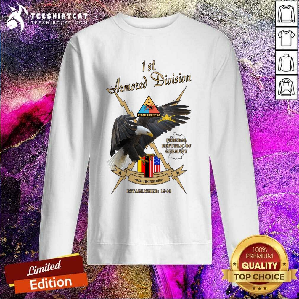 Eagle 1st Armored Division Old Ironsides 1940 Shirt
