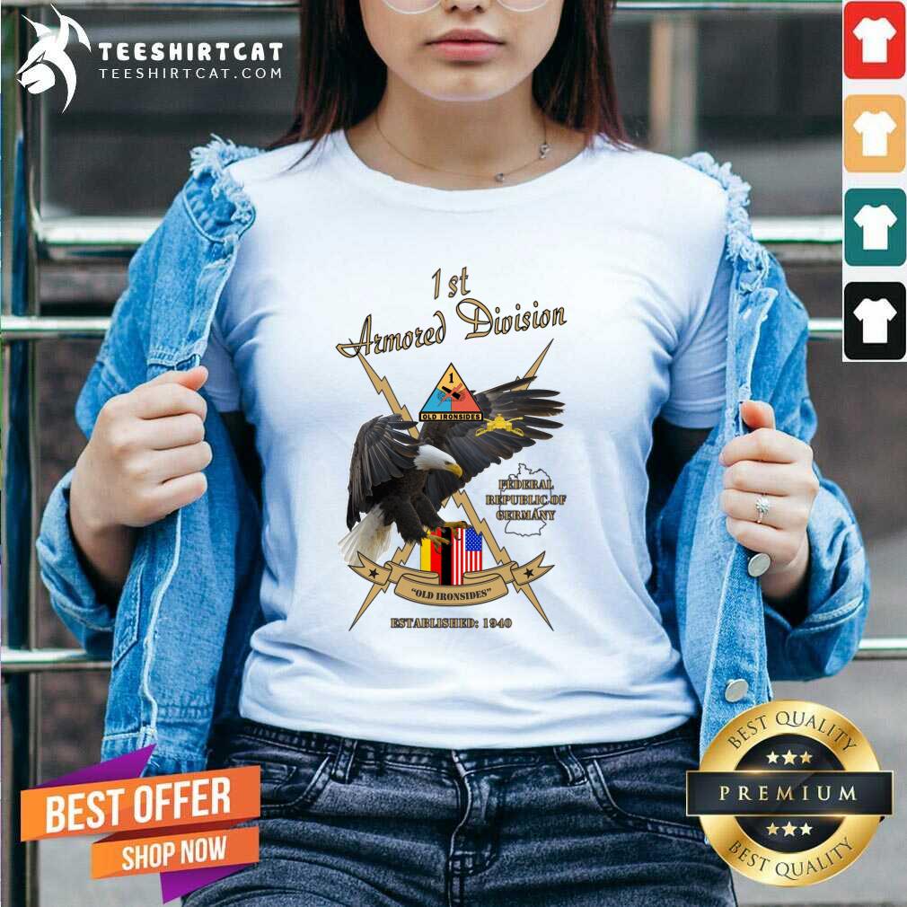 Eagle 1st Armored Division Old Ironsides 1940 Shirt