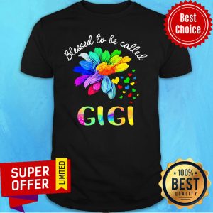 Daisy Flower Blessed To Be Called Gigi Shirt