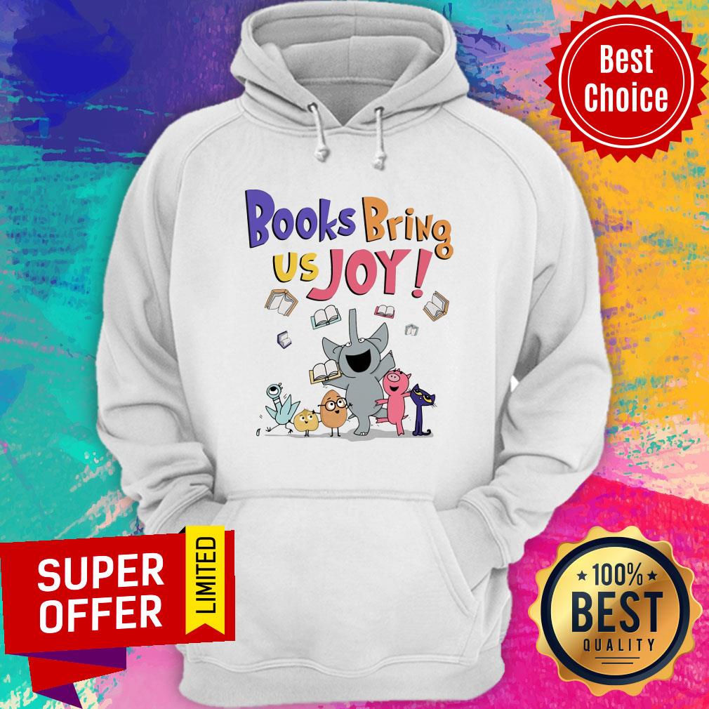 Elephent Cat Pig Books Bring Us Joy Shirt