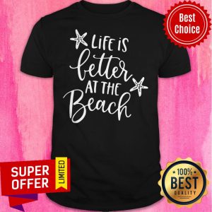 Awesome Life Is Letter At Beach Shirt