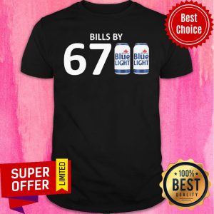 Awesome Bills By 67 Blue Light Shirt
