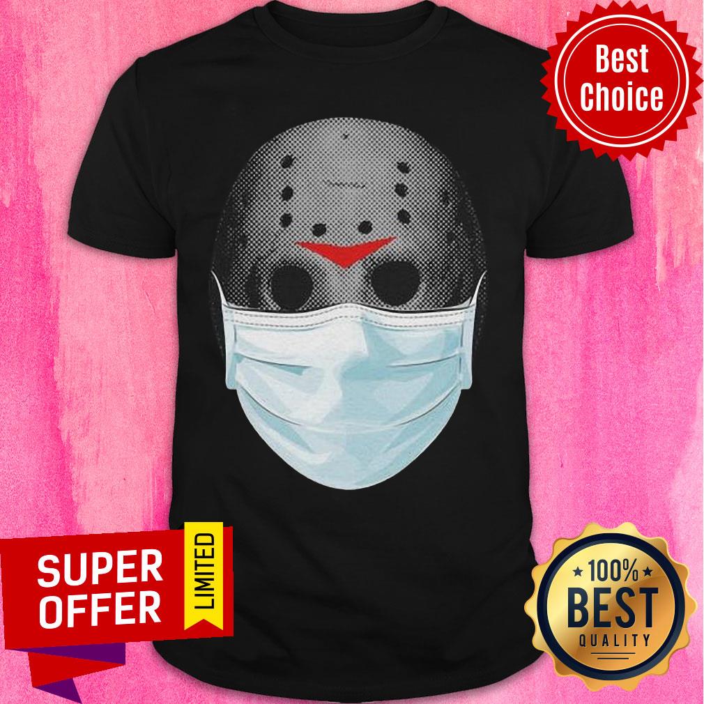 Face Mask Funny Horror Movie Shirt