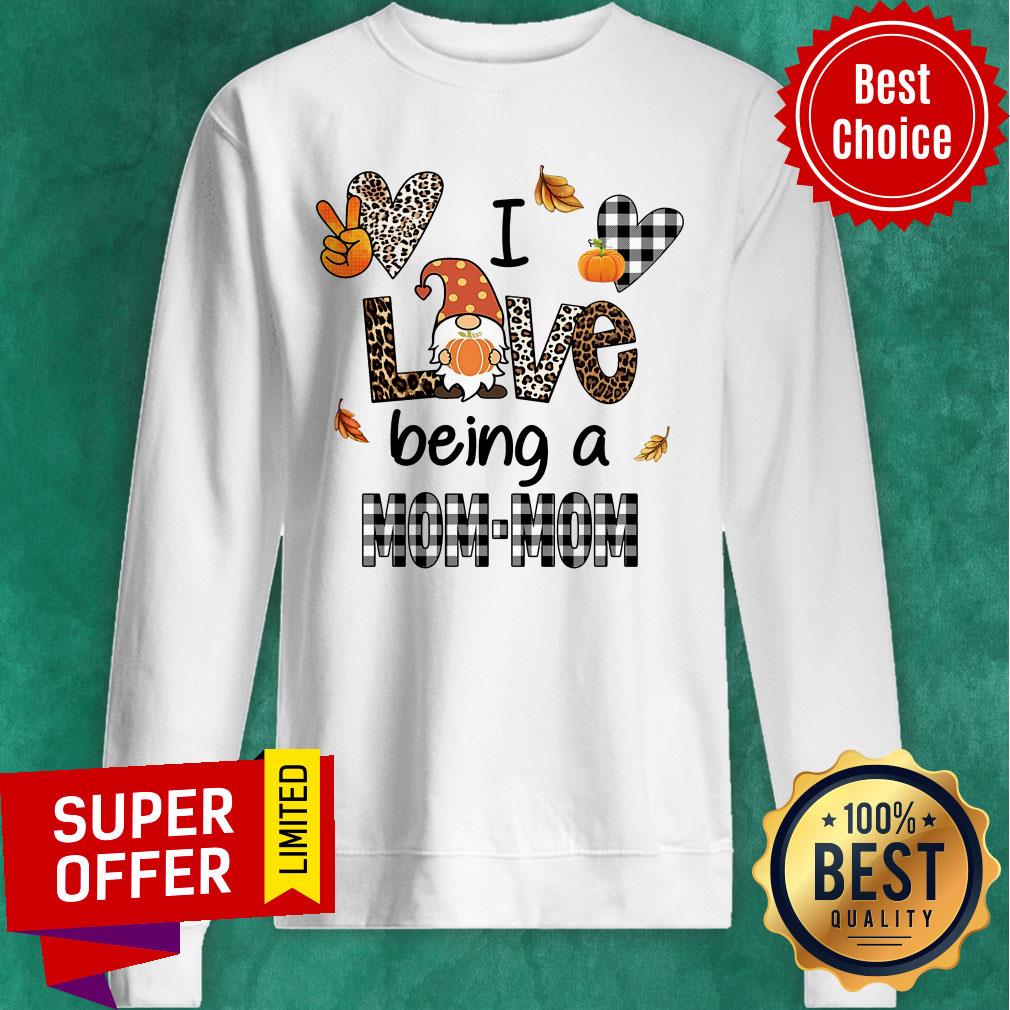 Fall I Love Being A Mom-Mom Leopard Shirt