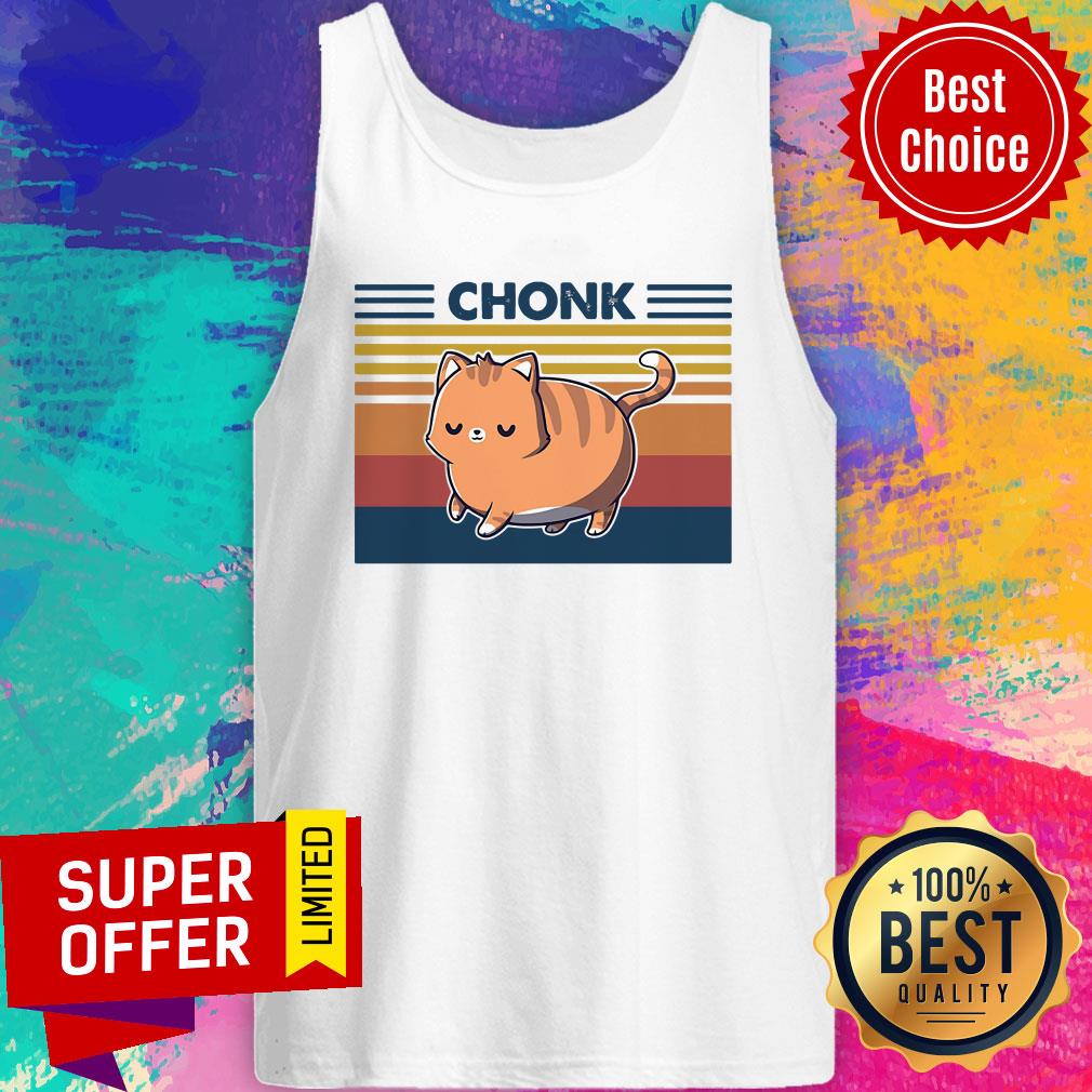 Funny Cat Chonk Vintage Shirt