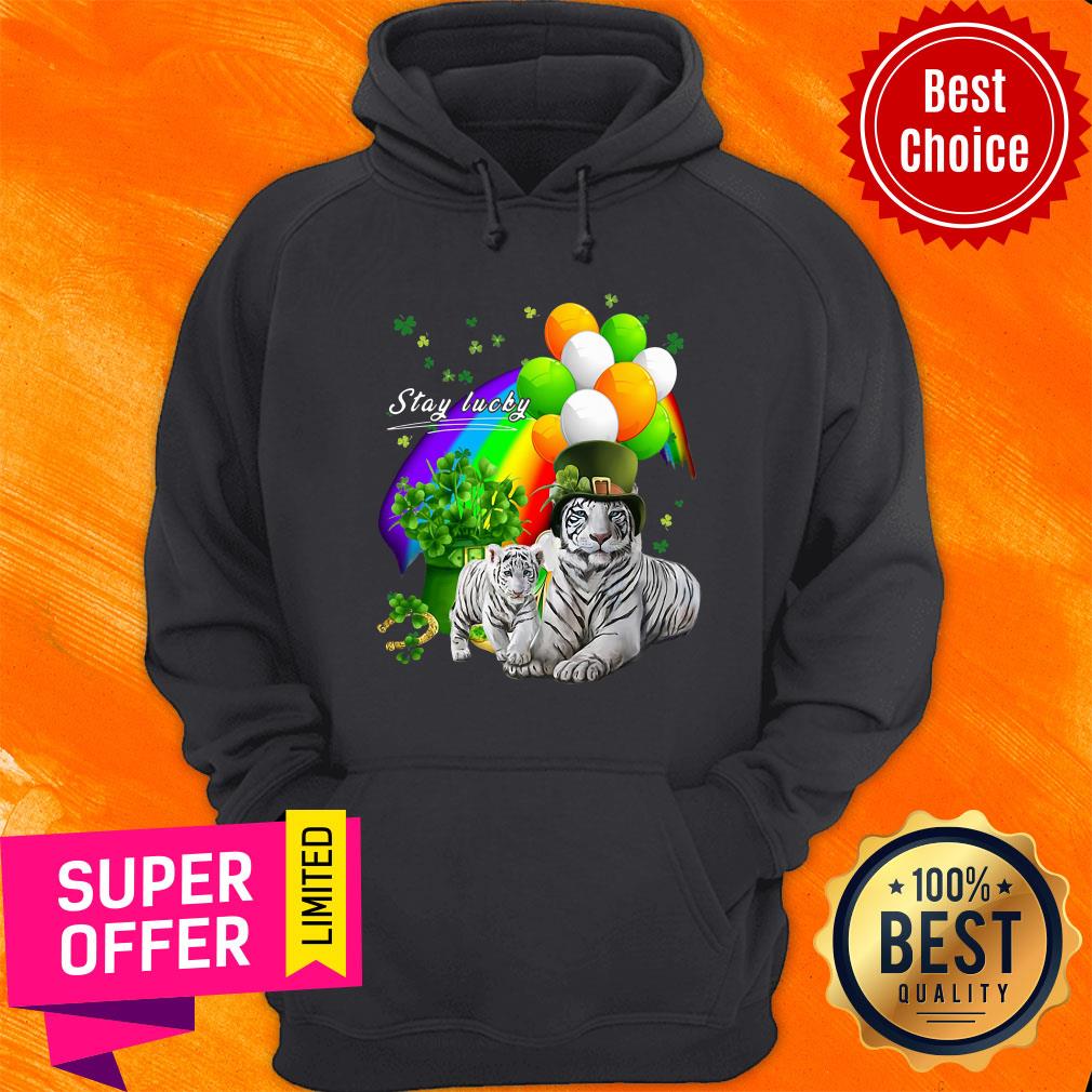 Funny Cute Tiger Patricks Day Shirt