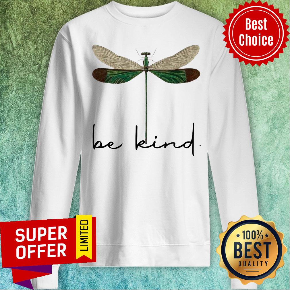 Funny Dragonfly Be Kind Shirt