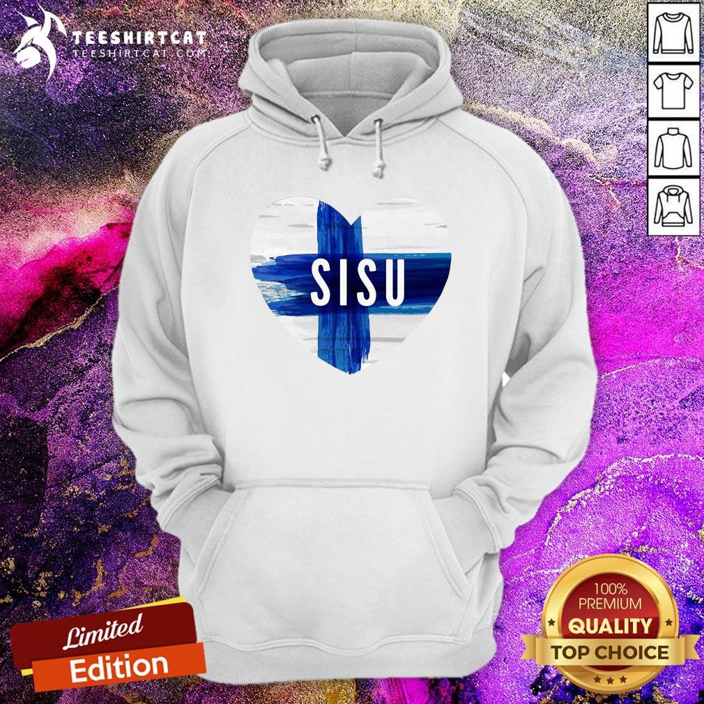 Funny Finnish Heart SISU Shirt