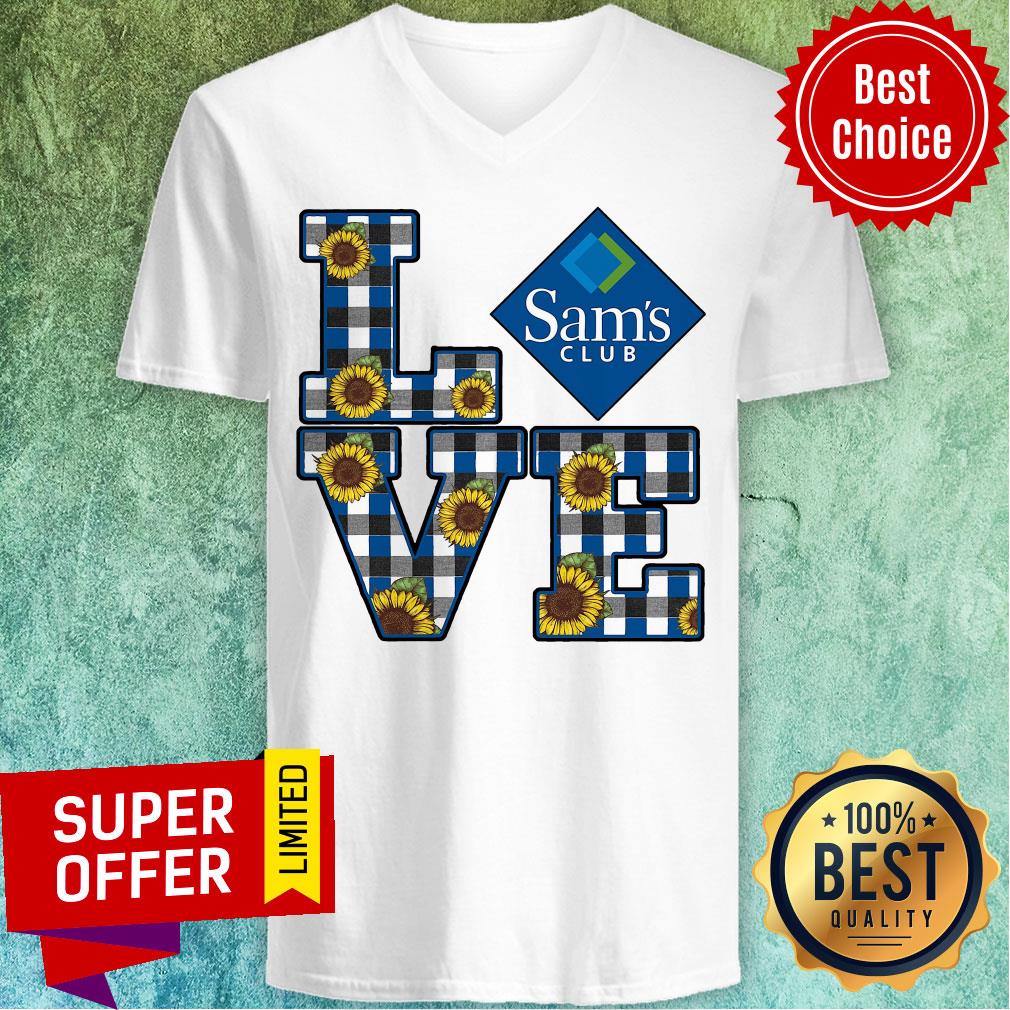 Funny Love Sam'S Club Sunflower Shirt