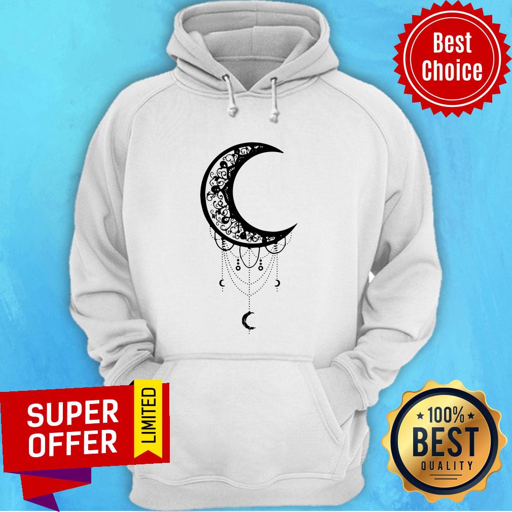 Funny Moon Aesthetic Lunar Artsy Goth Witchy Shirt