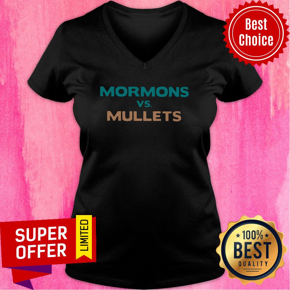 Funny Mormons vs Mullets Shirt