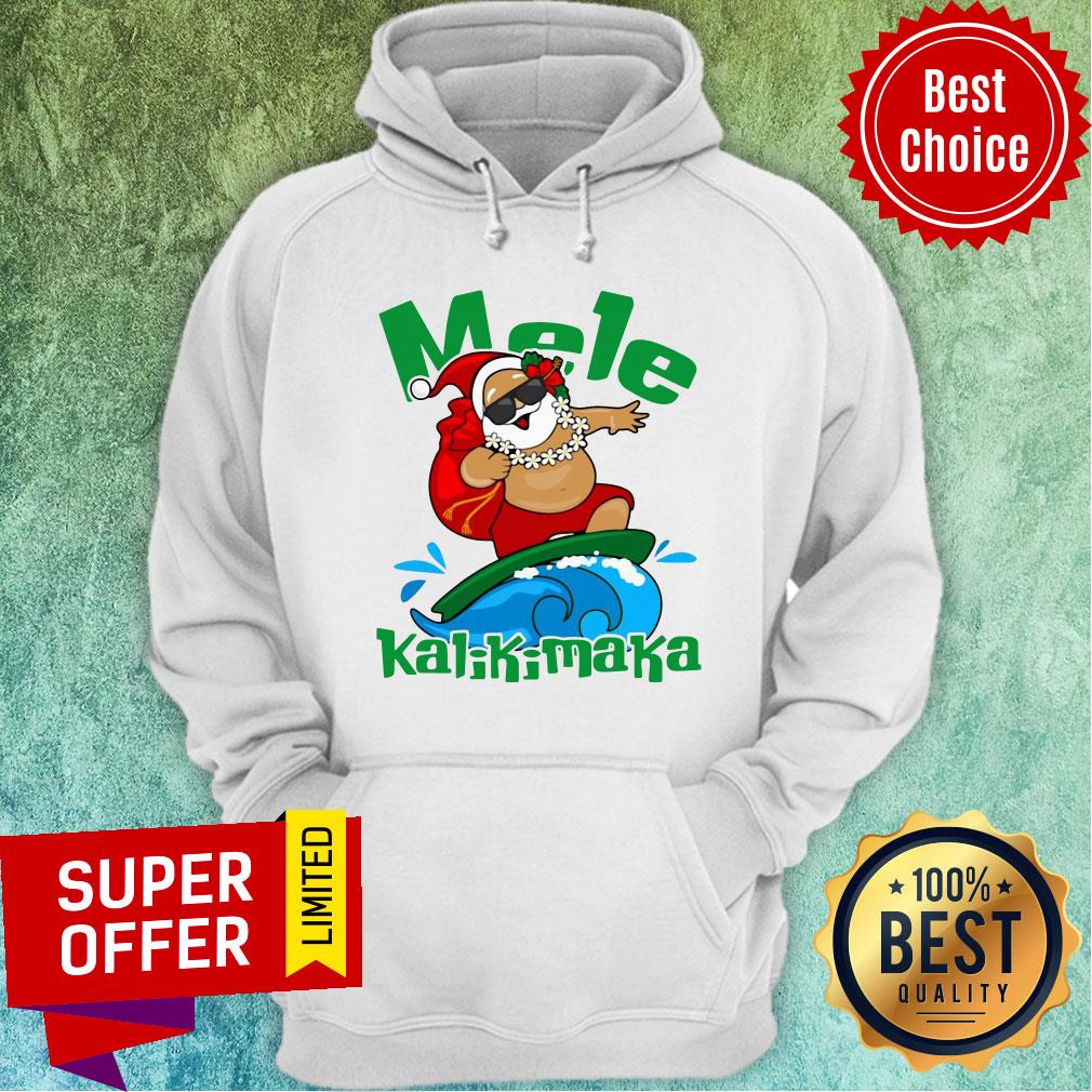 Funny Santa Claus Mele Kalikimaka Christmas Shirt
