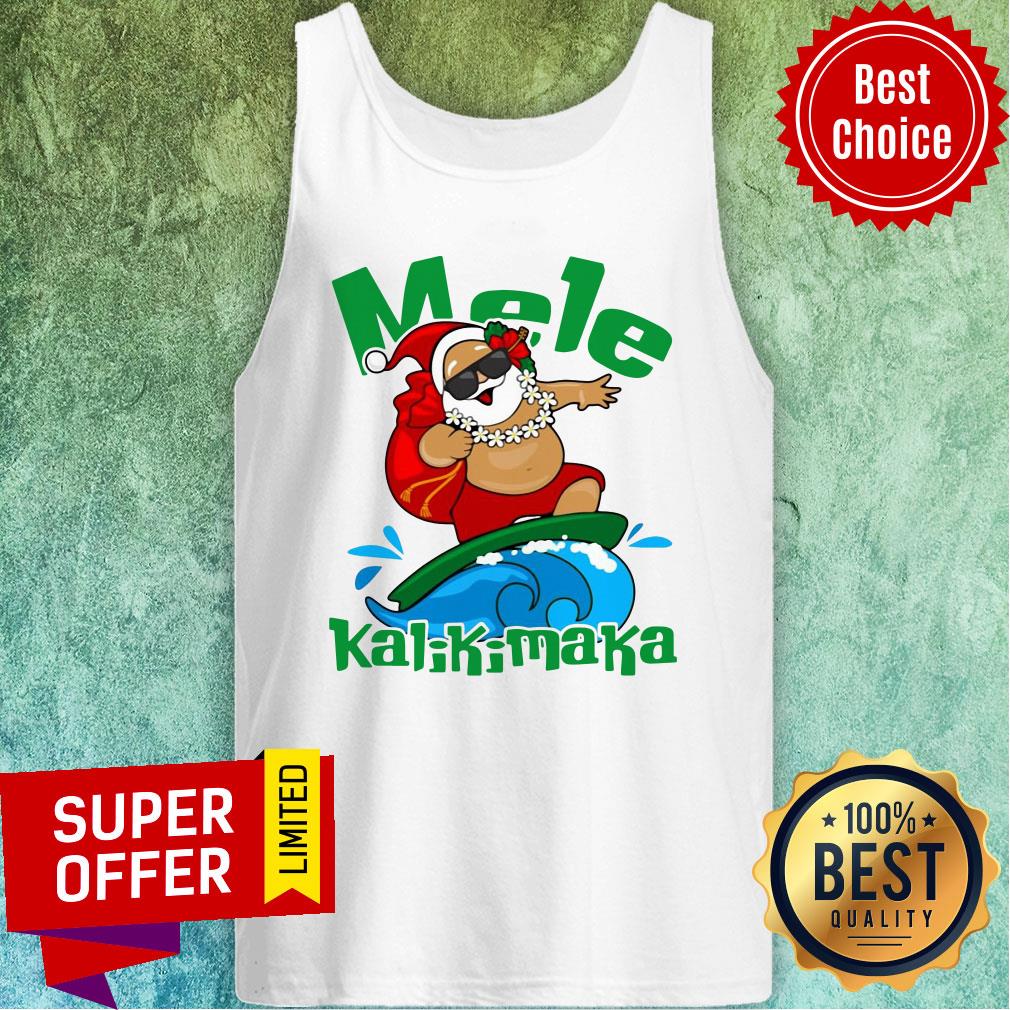 Funny Santa Claus Mele Kalikimaka Christmas Shirt