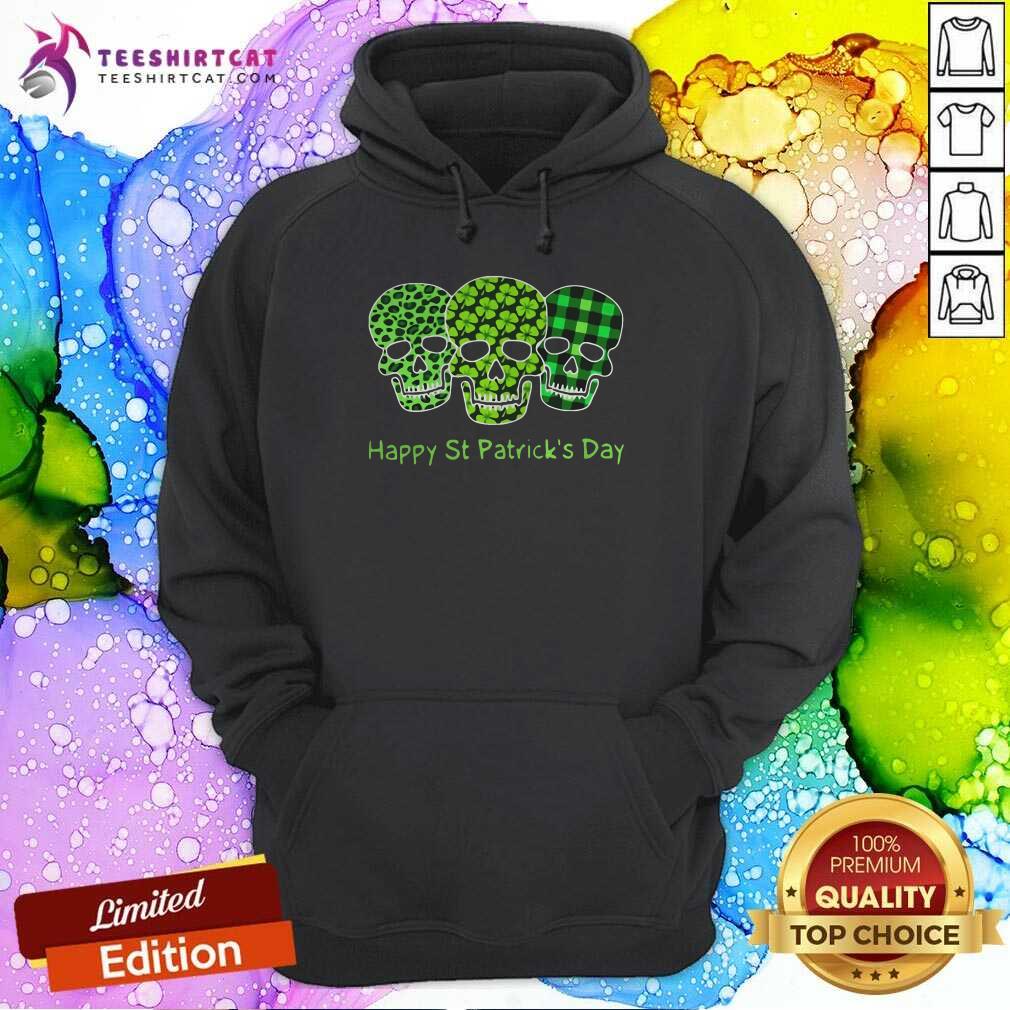 Funny Skulls Happy St Patricks Day Shirt