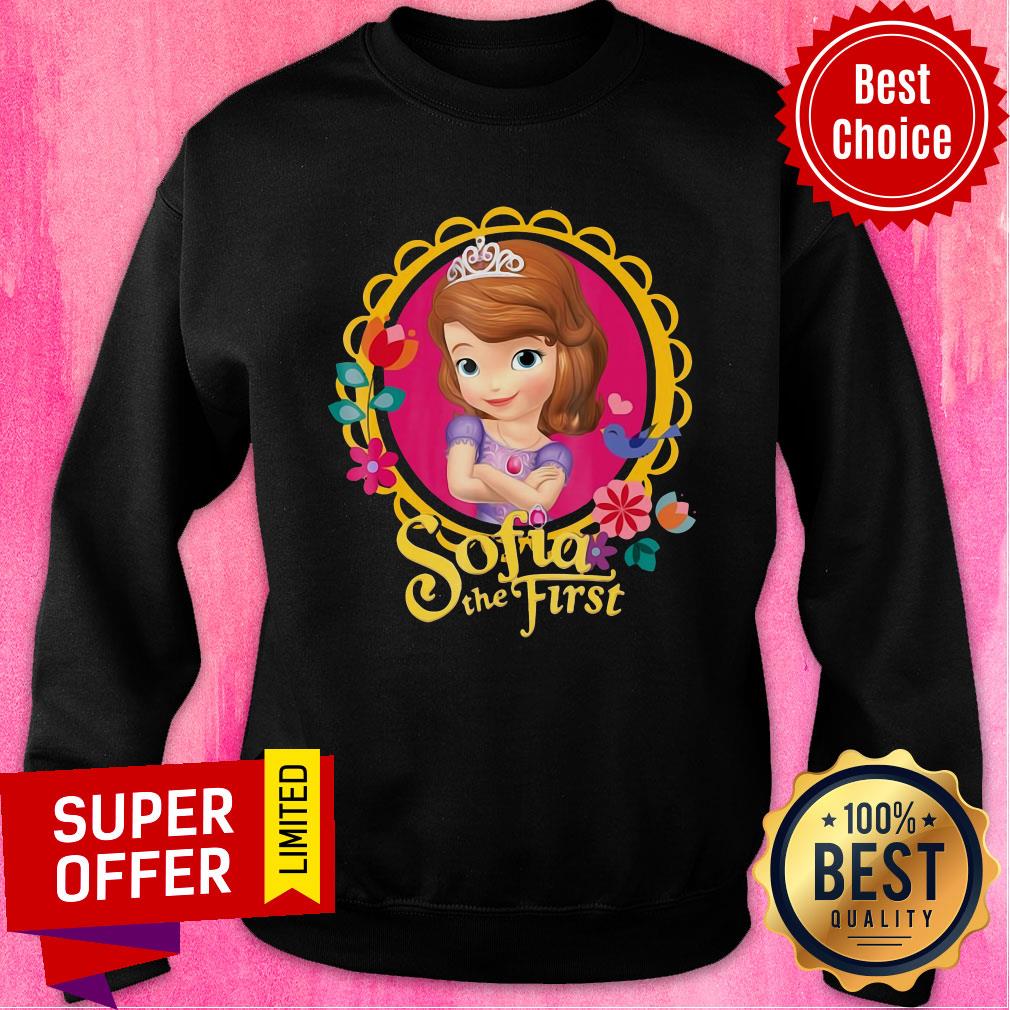 Funny Sofia The First Sofia Dainty Border Shirt
