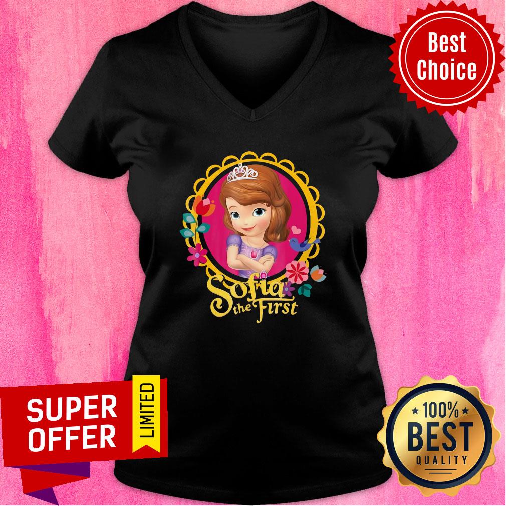 Funny Sofia The First Sofia Dainty Border Shirt