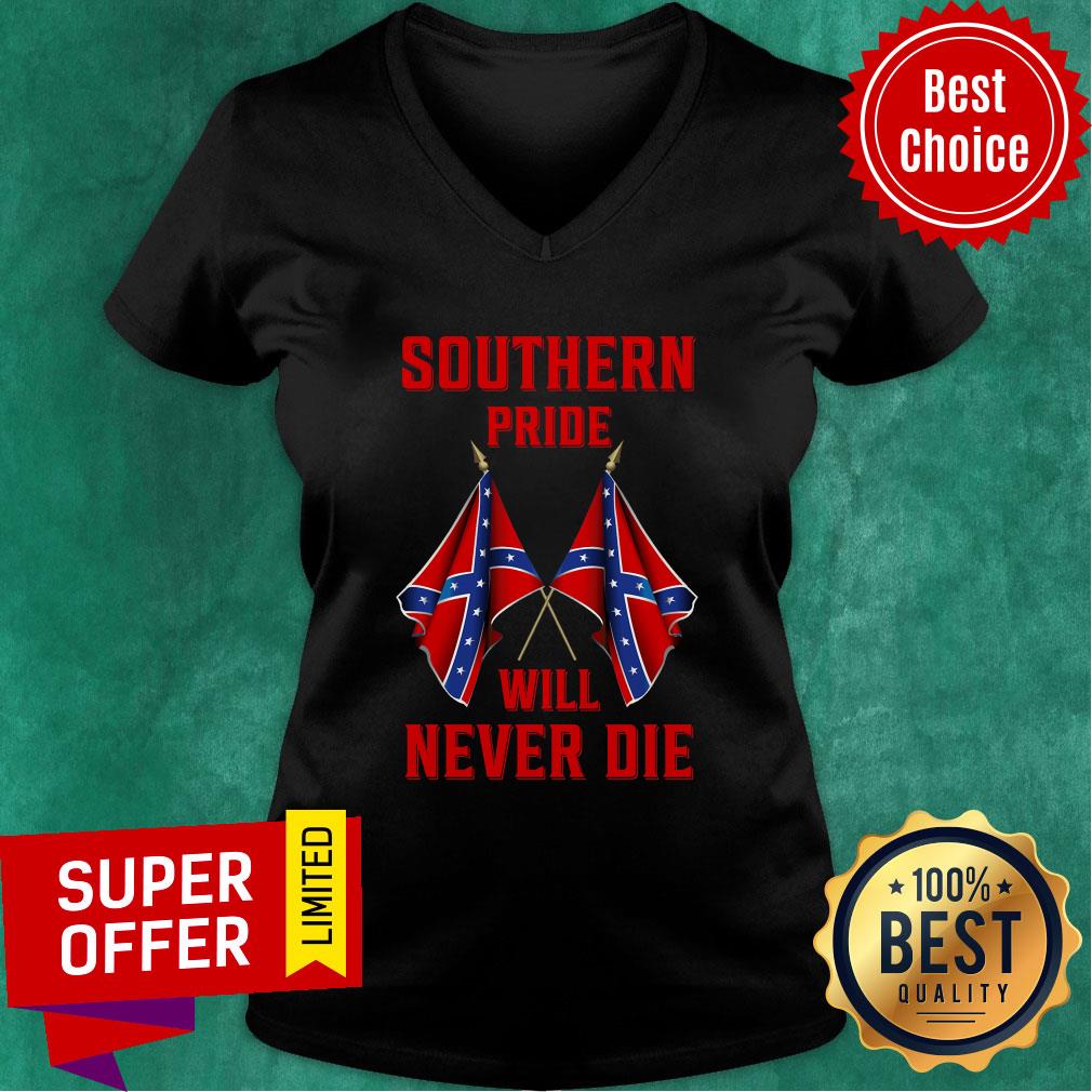 Funny Southern Pride Will Never Die Flag Us Shirt