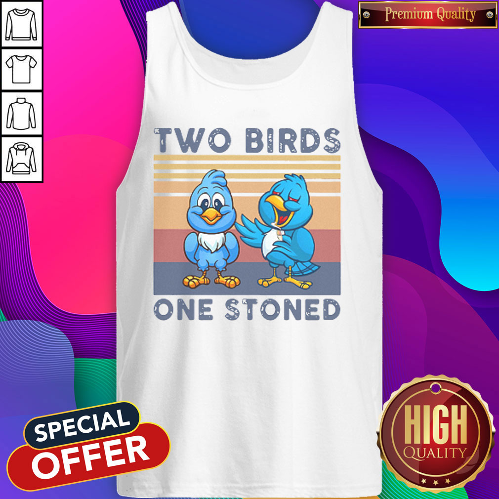 Funny Two Birds One Stondes Vintage Shirt