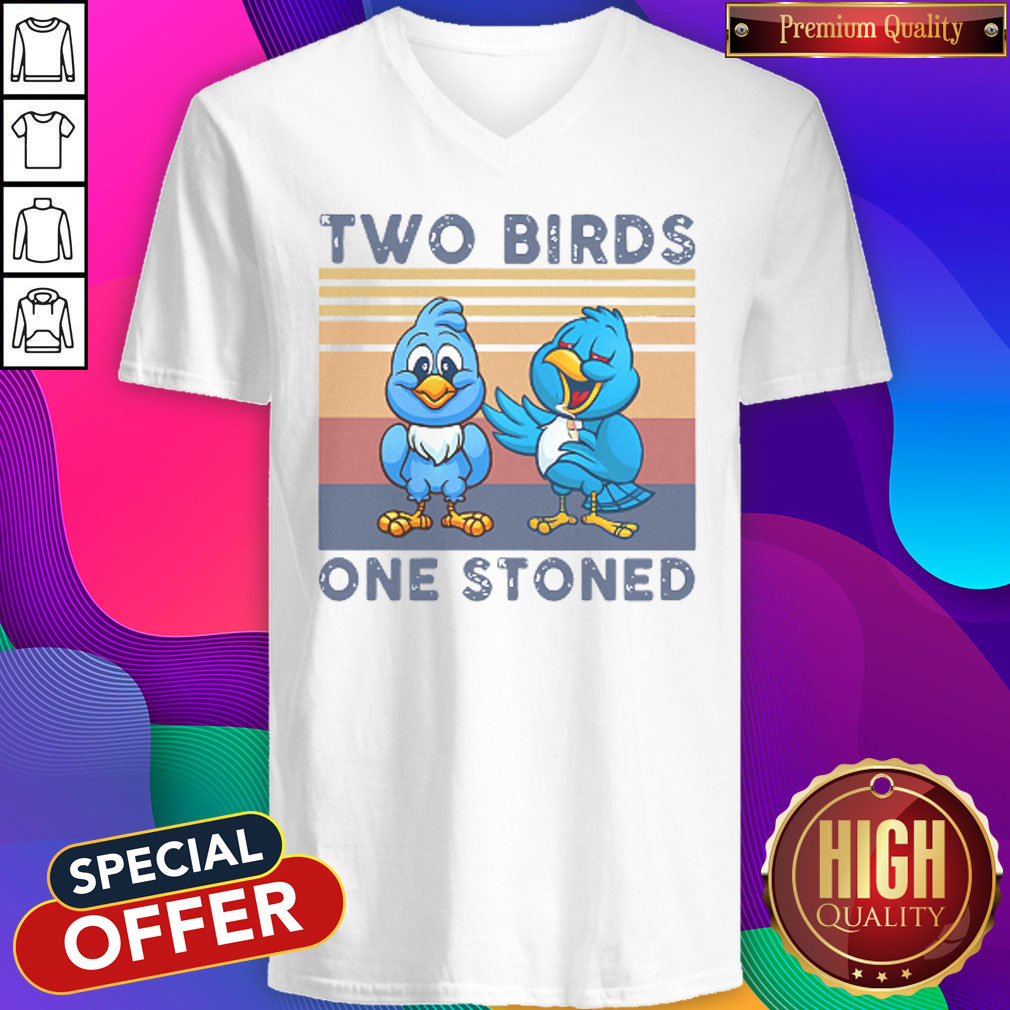 Funny Two Birds One Stondes Vintage Shirt