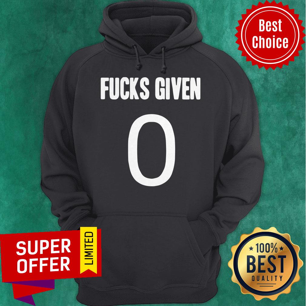 Funny Zero Fucks Given Shirt