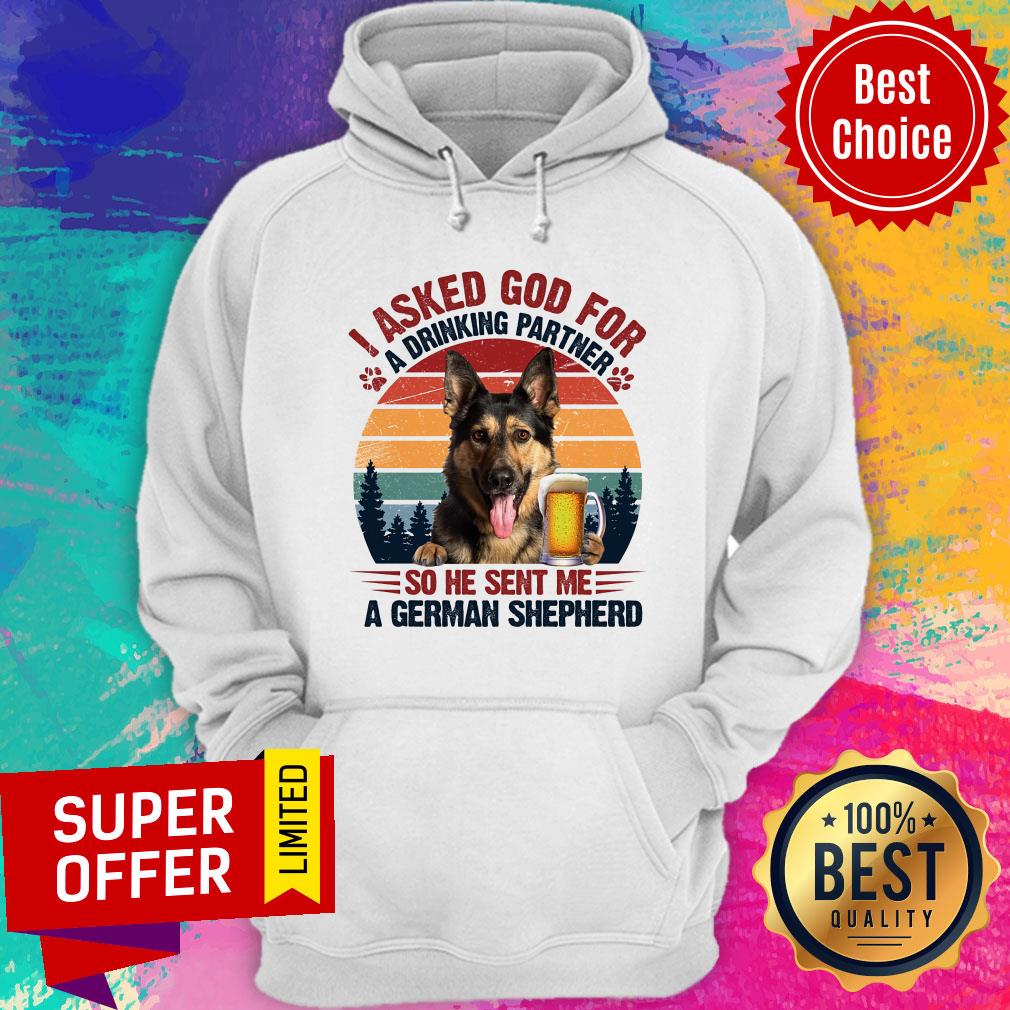 German Shepherd Beer Drinking Partner Shirt