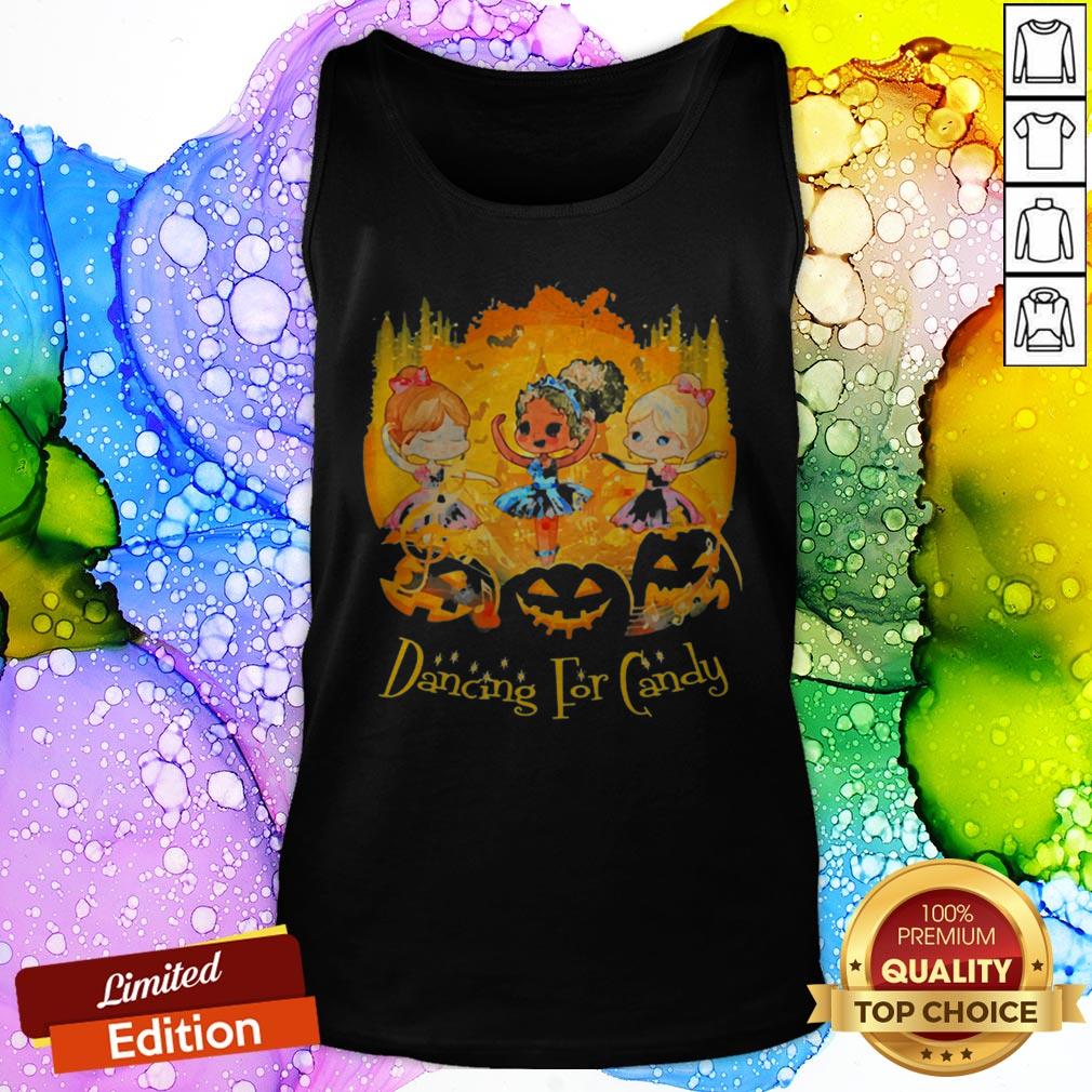 Girls Dancing For Candy Halloween Shirt