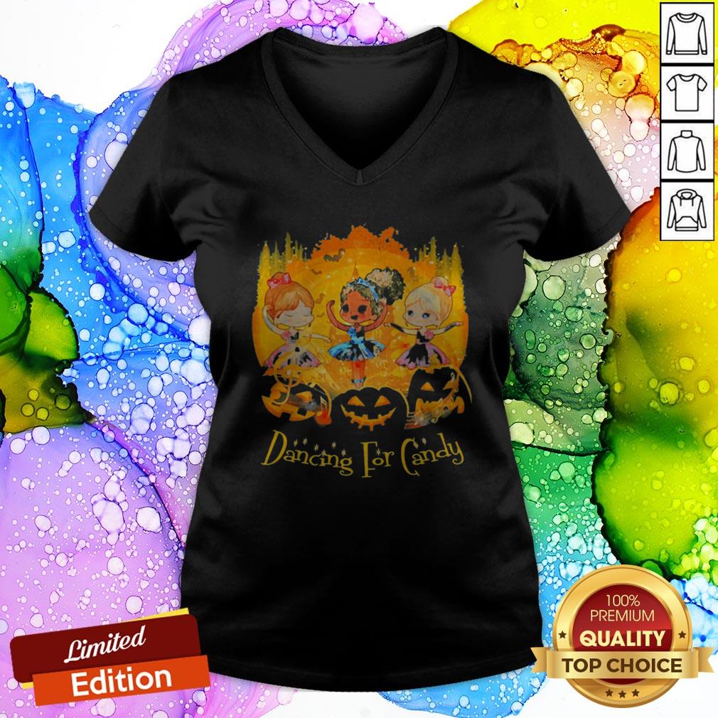 Girls Dancing For Candy Halloween Shirt