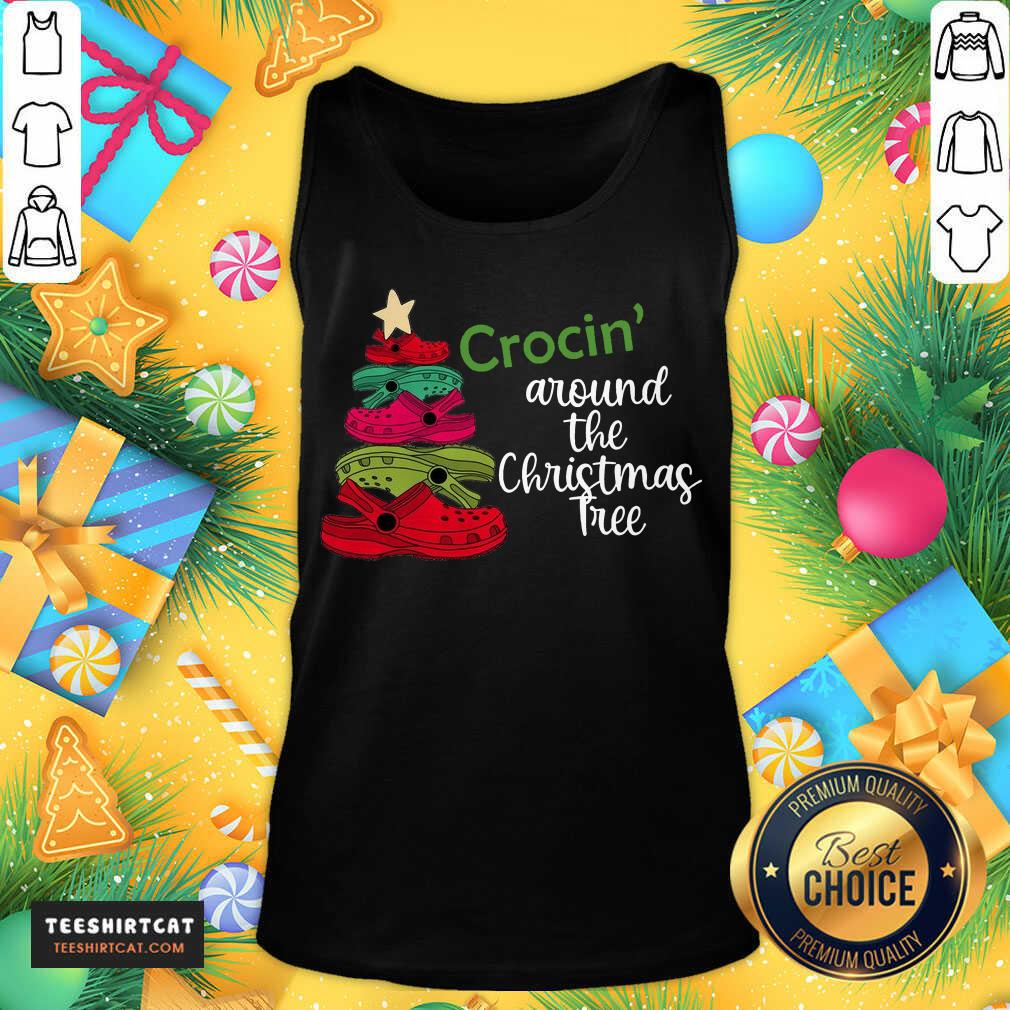 Good Crocin Around The Christmas Tree Shirt