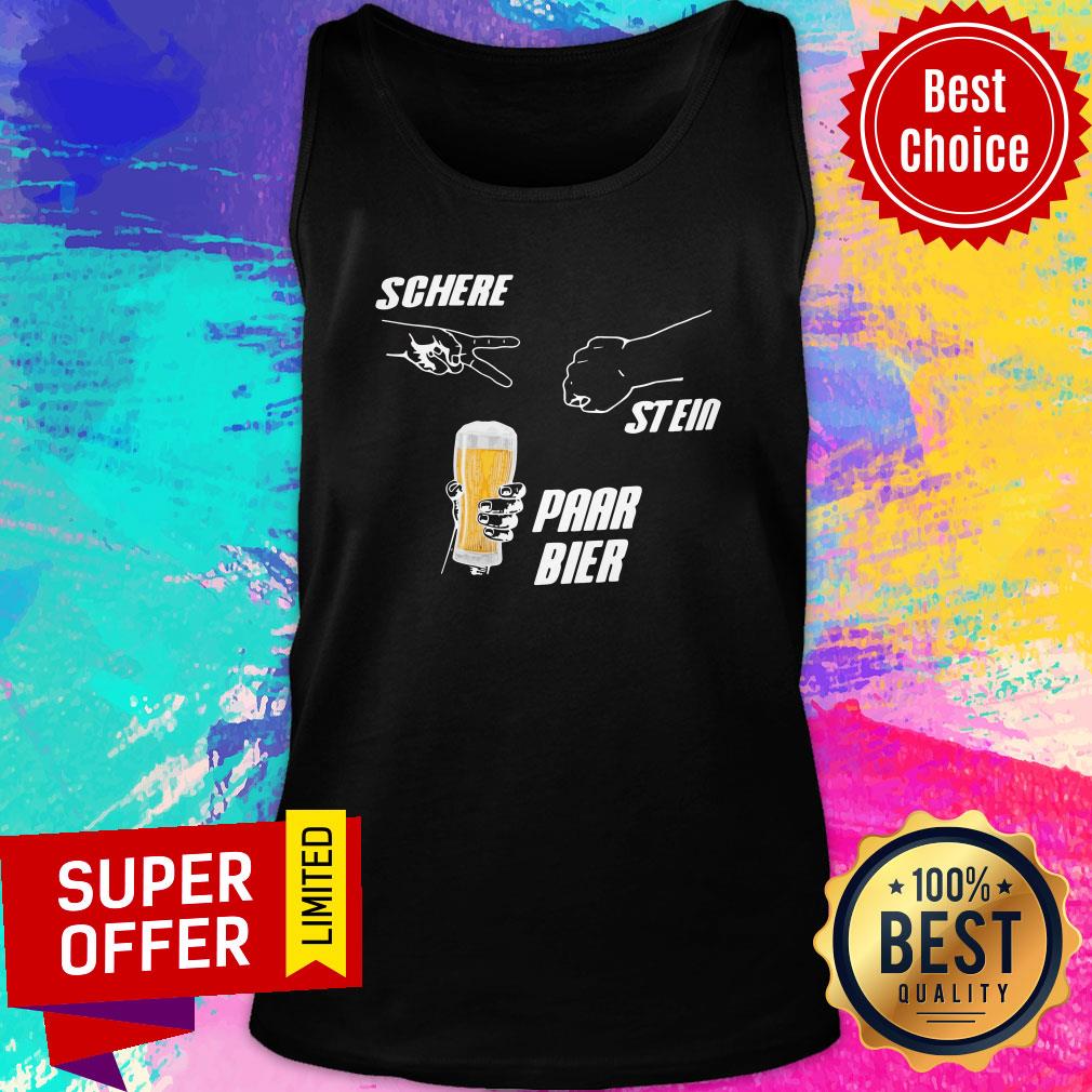 Good Schere Stein Park Bier Shirt