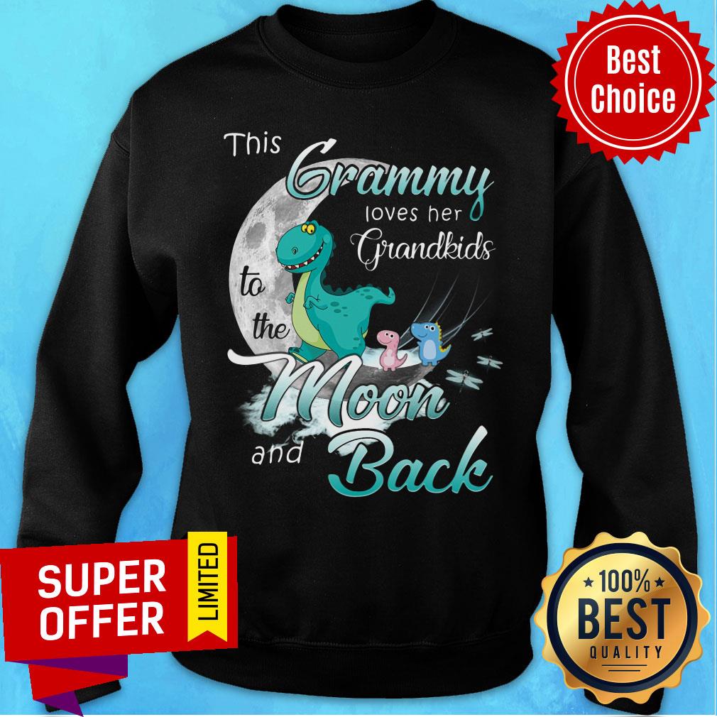 Grammy Loves Her Grandkids To The Moon And Back Shirt