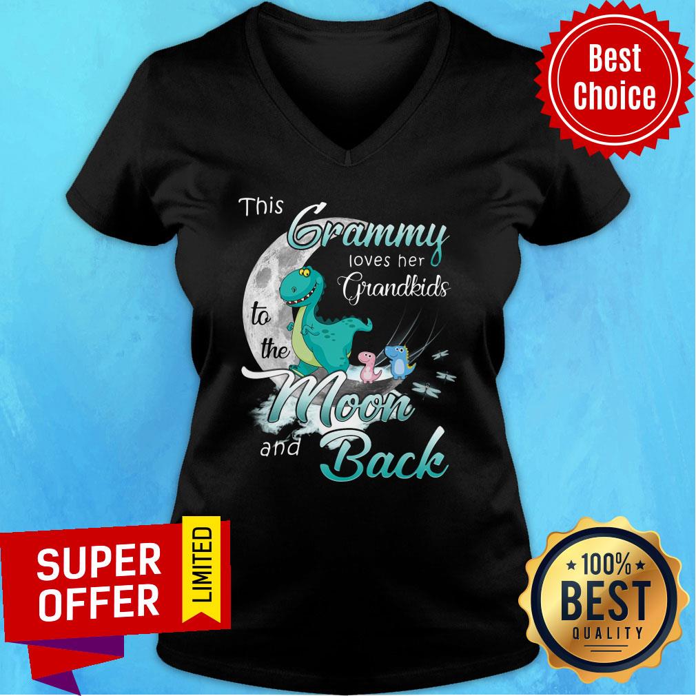 Grammy Loves Her Grandkids To The Moon And Back Shirt