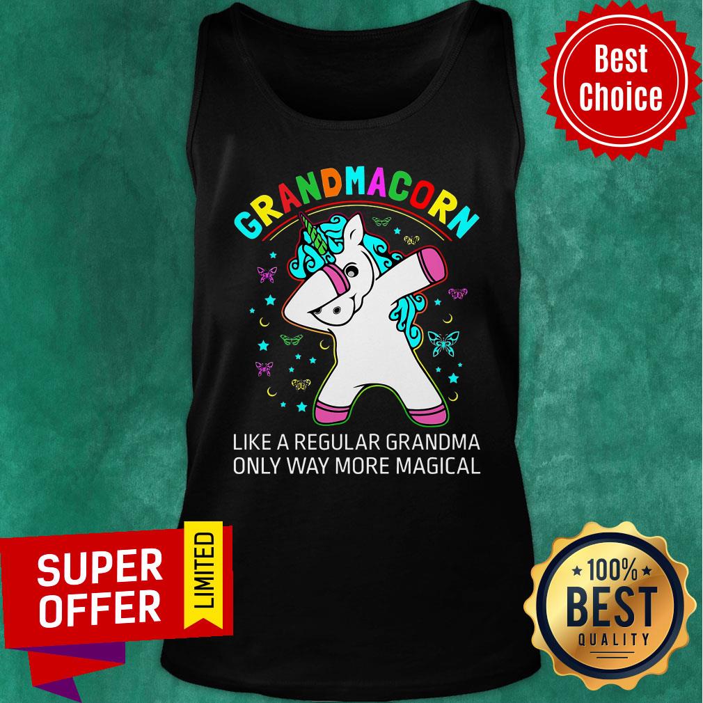 Grandmacorn Unicorn Like A Regular Grandma Only Way More Magical Shirt