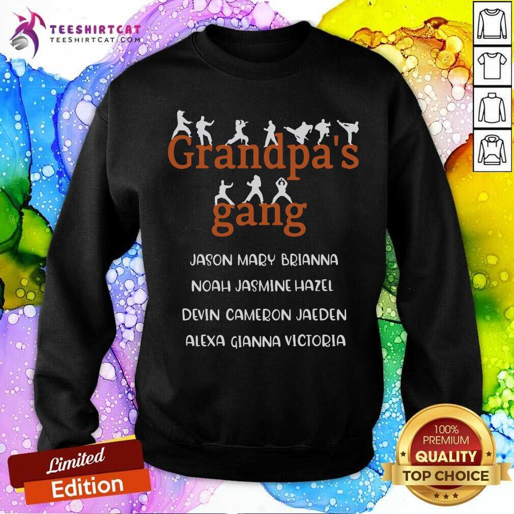Grandpas Gang Jason Mary Brianna Shirt