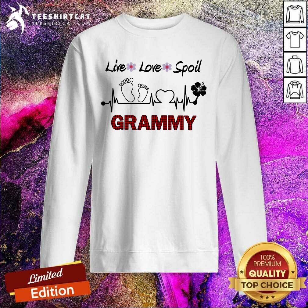 Grateful Live Love Spoil Grammy Heartbeat Shirt