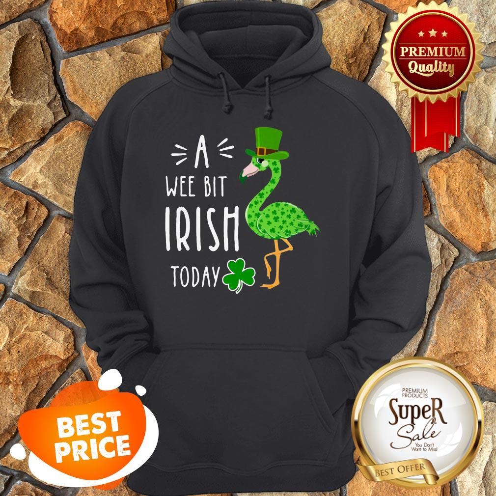 Green Flamingo A Wee Bit Irish Today 2020 Shirt