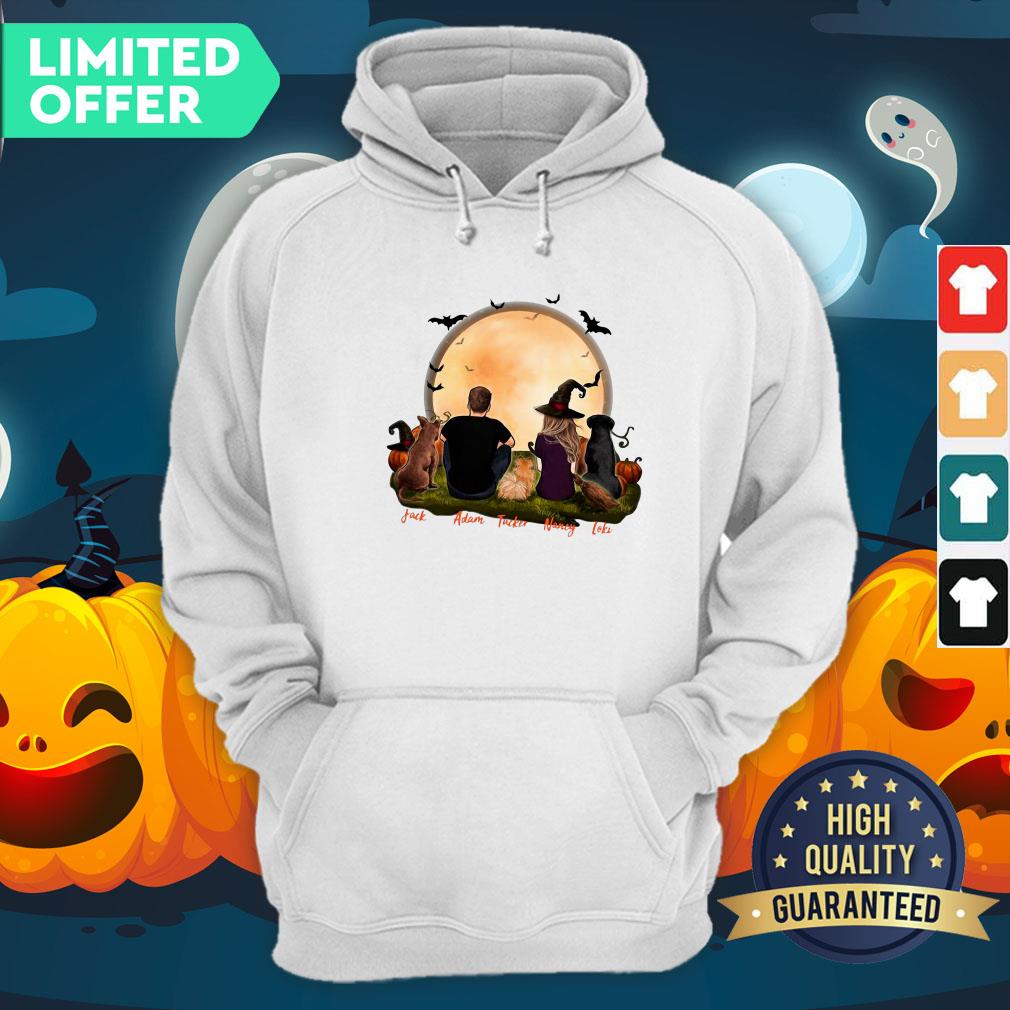 Halloween Jack Adam Tucker Nancy Loki Moon Shirt