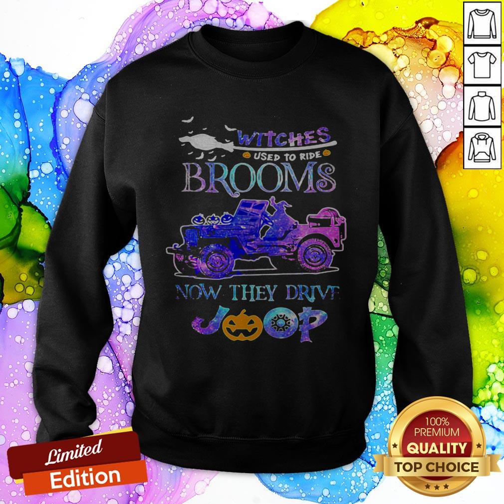 Halloween Witches Used To Ride Brooms Now They Drive Pumpkin Shirt