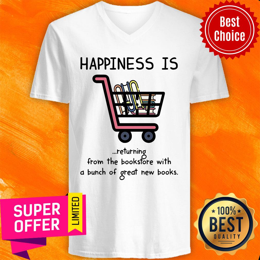 Happiness Is Returning From The Bookstore With Bunch Shirt