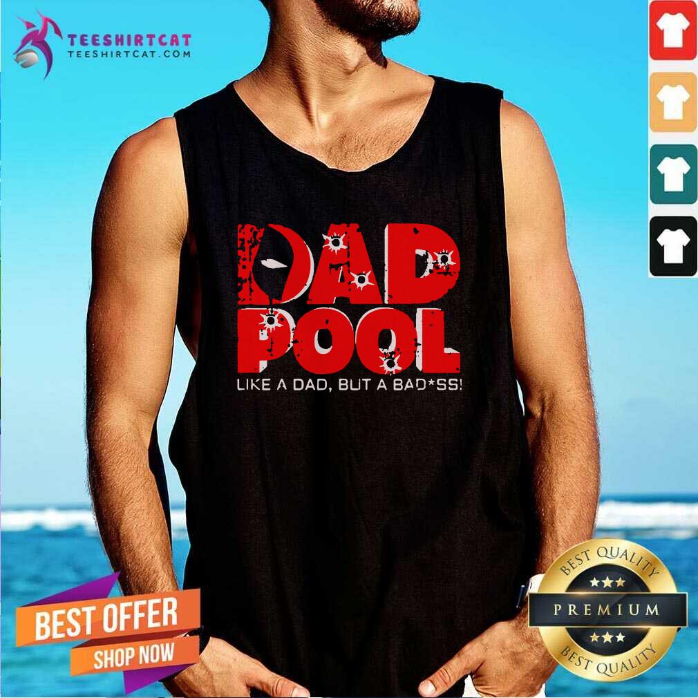 Happy Dad Superhero Pool Parody Dad Birthday Gift 2021 Shirt