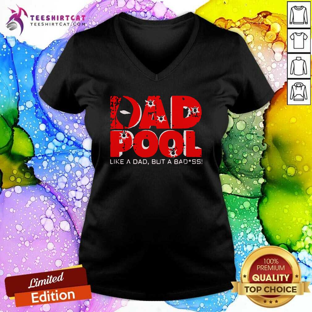 Happy Dad Superhero Pool Parody Dad Birthday Gift 2021 Shirt