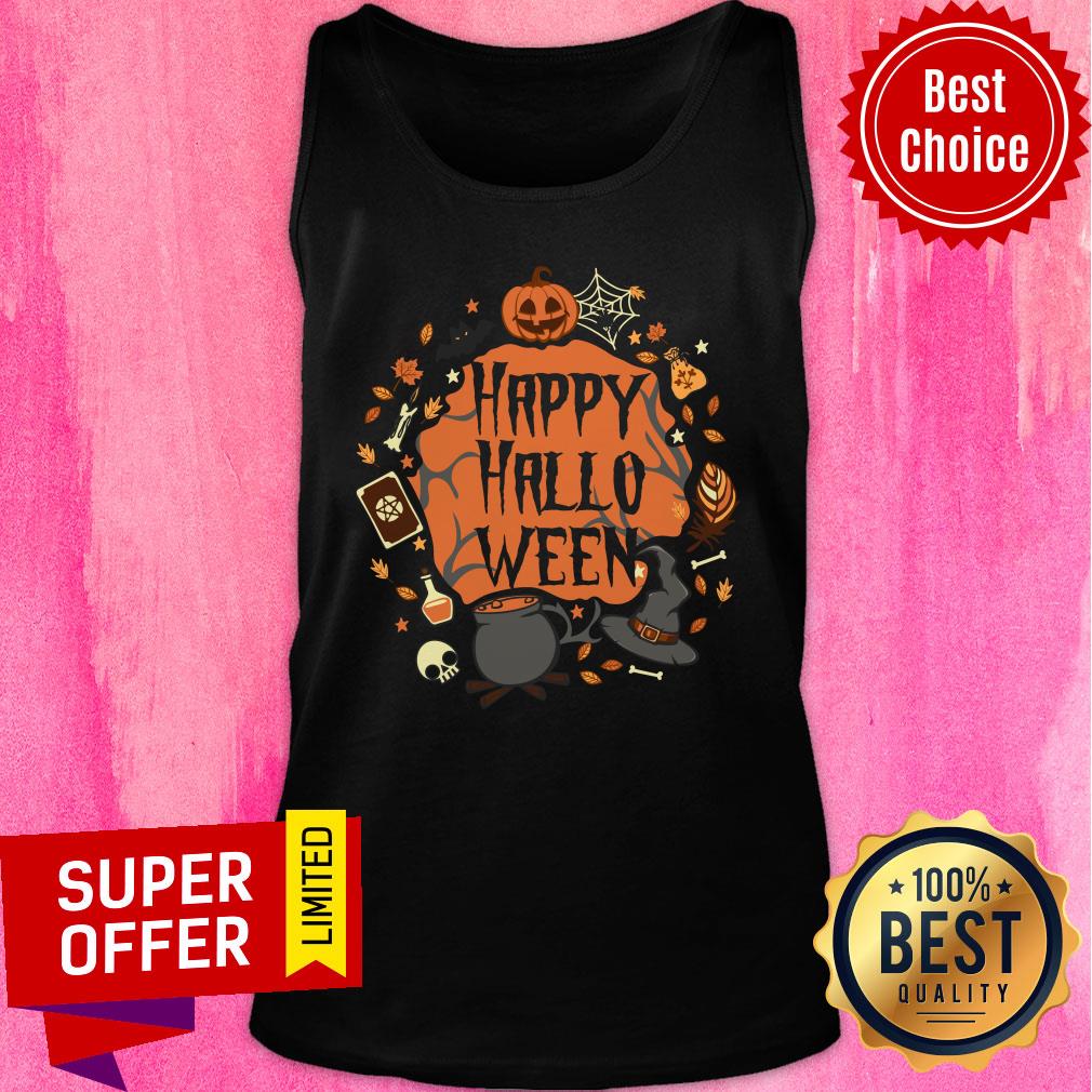Happy Halloween Witch Pumpkin Shirt