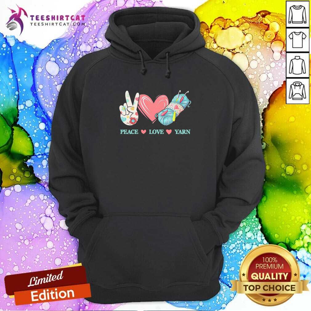 Happy Peace Love Yarn Shirt