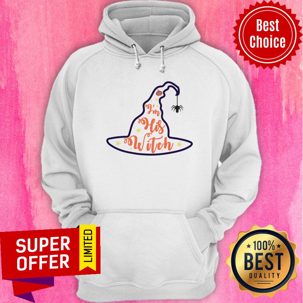 Hat Witch I'm His Witch Pumpkin Shirt