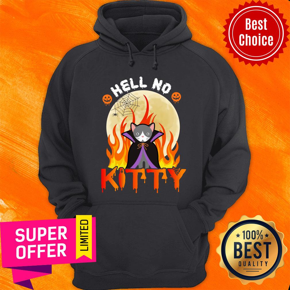 Hell No Kitty Halloween Shirt