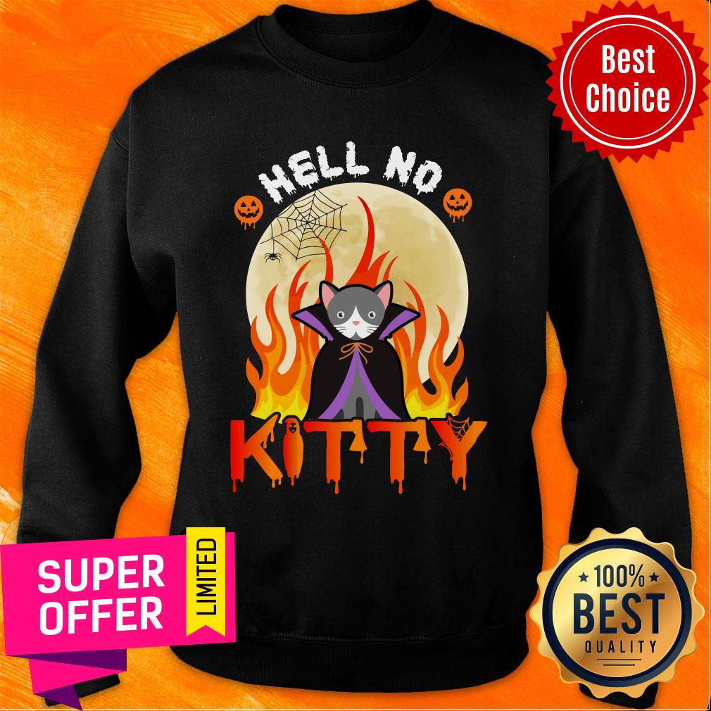 Hell No Kitty Halloween Shirt