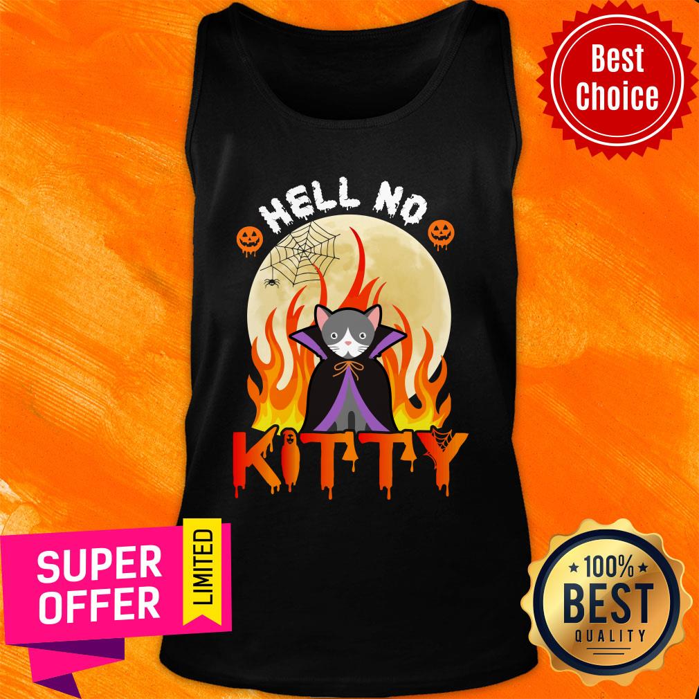 Hell No Kitty Halloween Shirt