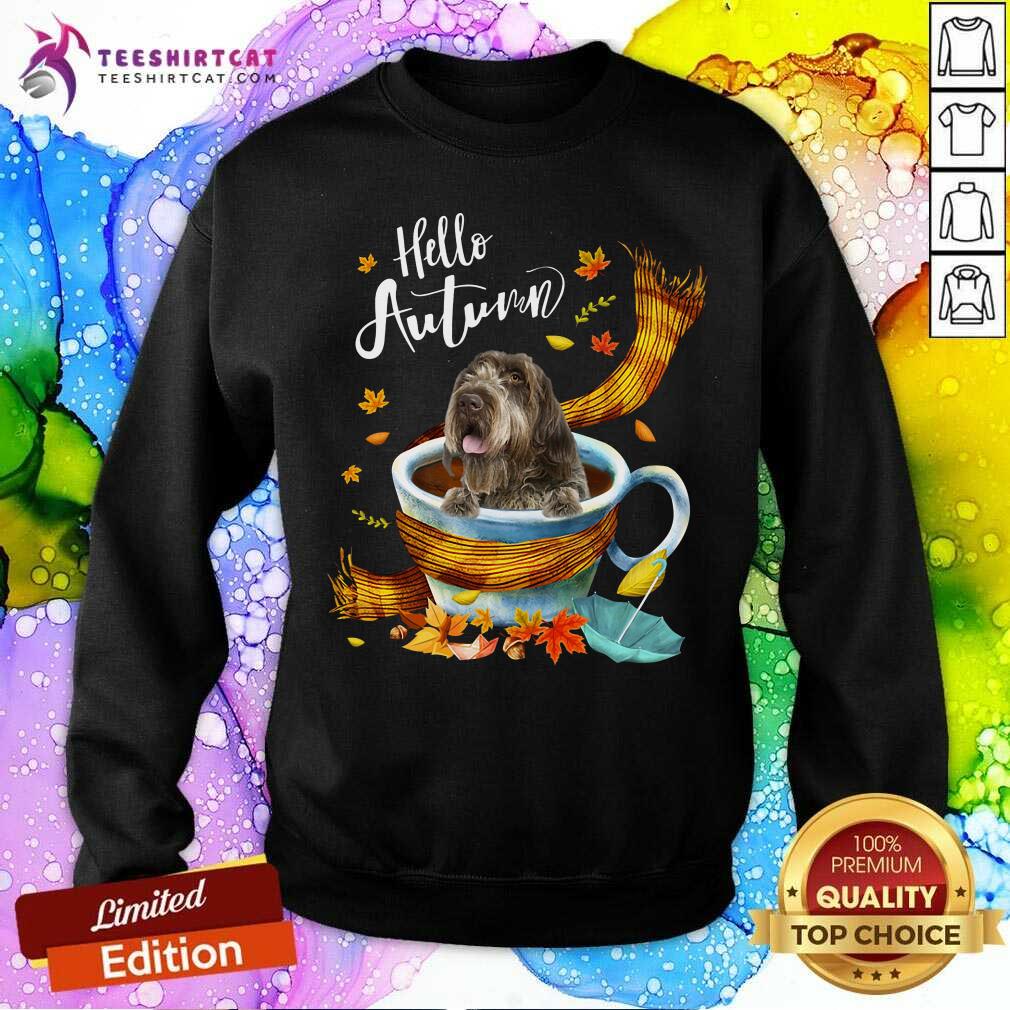 Hello Autumn Wirehaired Pointing Griffon Shirt